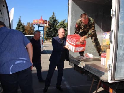 Гуманитарный груз из Орловской области доставлен в Луганск