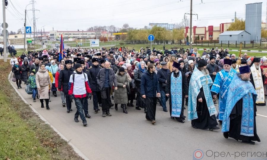 Орел 4 ноября. Иваново крестный ход 4 ноября. Фото с крестного хода 2022 Иваново. #День народного единства_Орловская область.