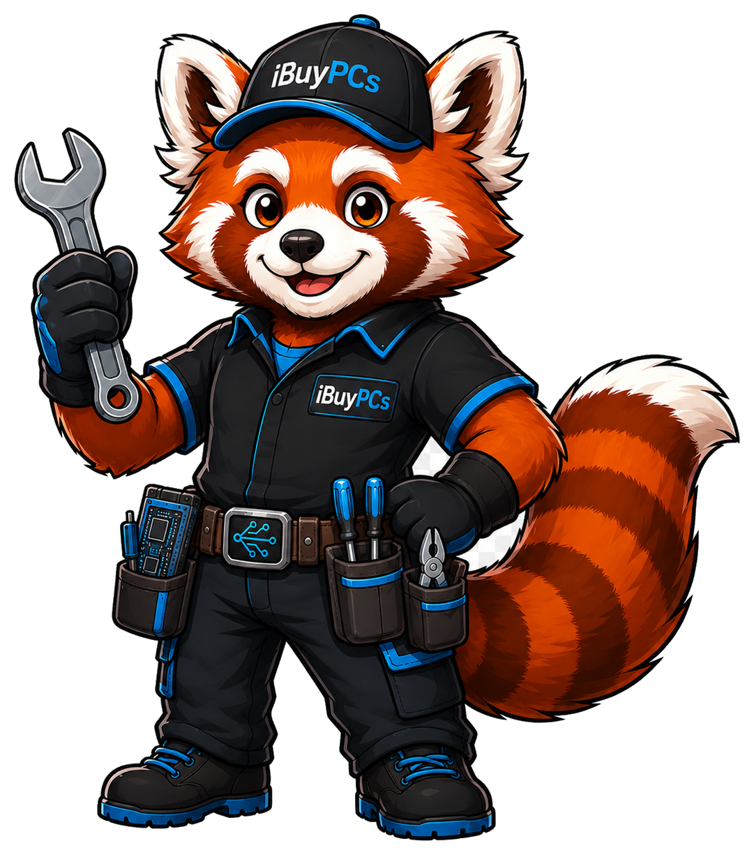 iBuyPCs red panda helper