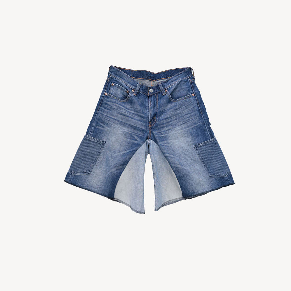 LEVIS 리바이스 와이드 데님 숏팬츠 MAN-28