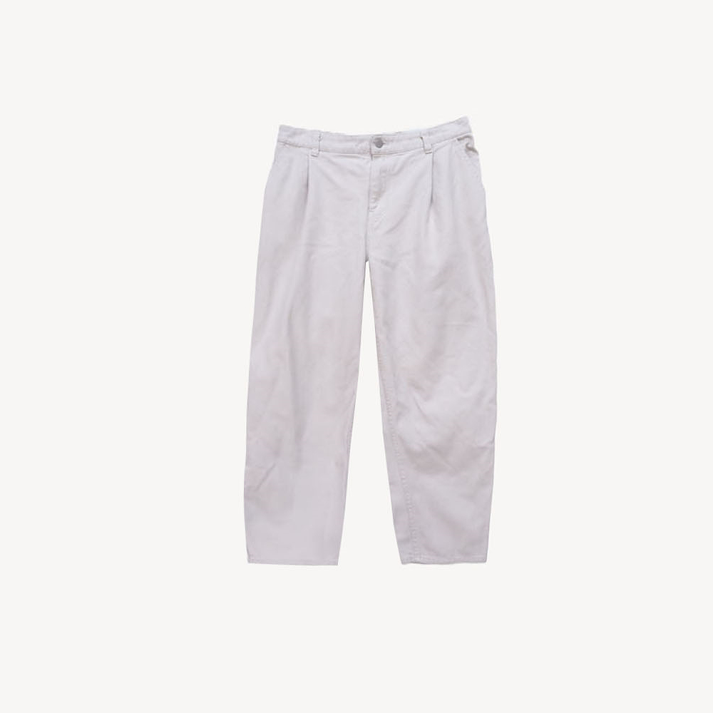 H&M 에이치앤엠 원턱 캐주얼 팬츠 WOMAN-S