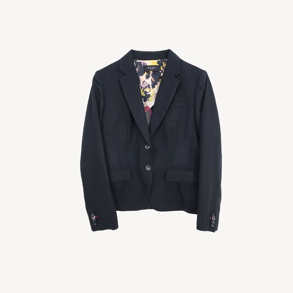 PAUL SMITH 폴스미스 패턴안감 싱글 블레이저 WOMAN_L