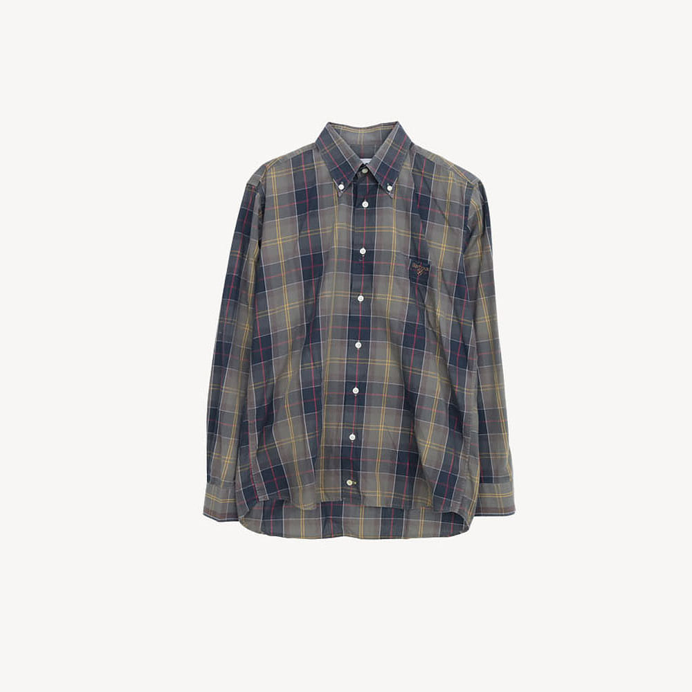 BARBOUR 바버 레귤러핏 체크패턴 셔츠 MAN_US_S