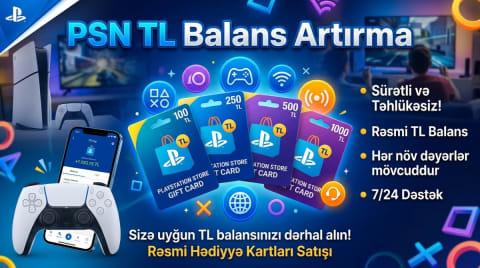 PlayStation Store Türkiyə balansı artırılması