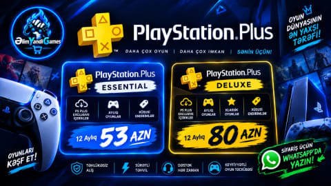 PlayStation Plus Abunəliyi Alışı