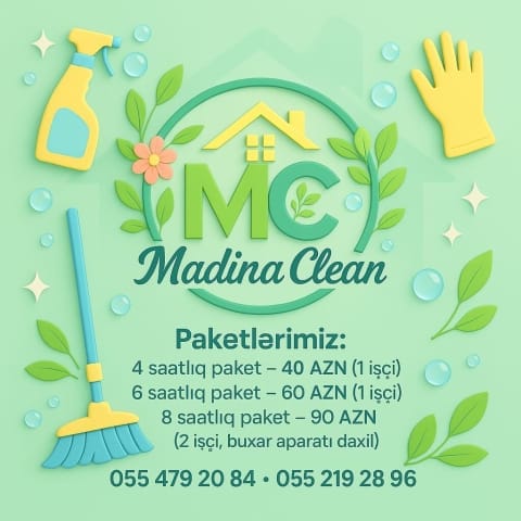 Təmizlik | Mənzillər | Gündəlik təmizlik