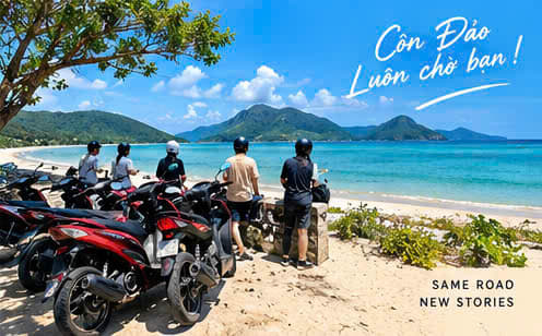 TOUR XE MÁY THAM QUAN QUANH ĐẢO CÔN ĐẢO - image 2