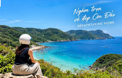 TOUR XE MÁY THAM QUAN QUANH ĐẢO CÔN ĐẢO ảnh 3