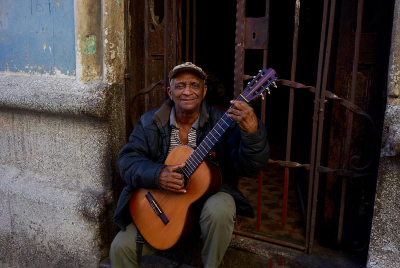 Guitar teacher Thomas