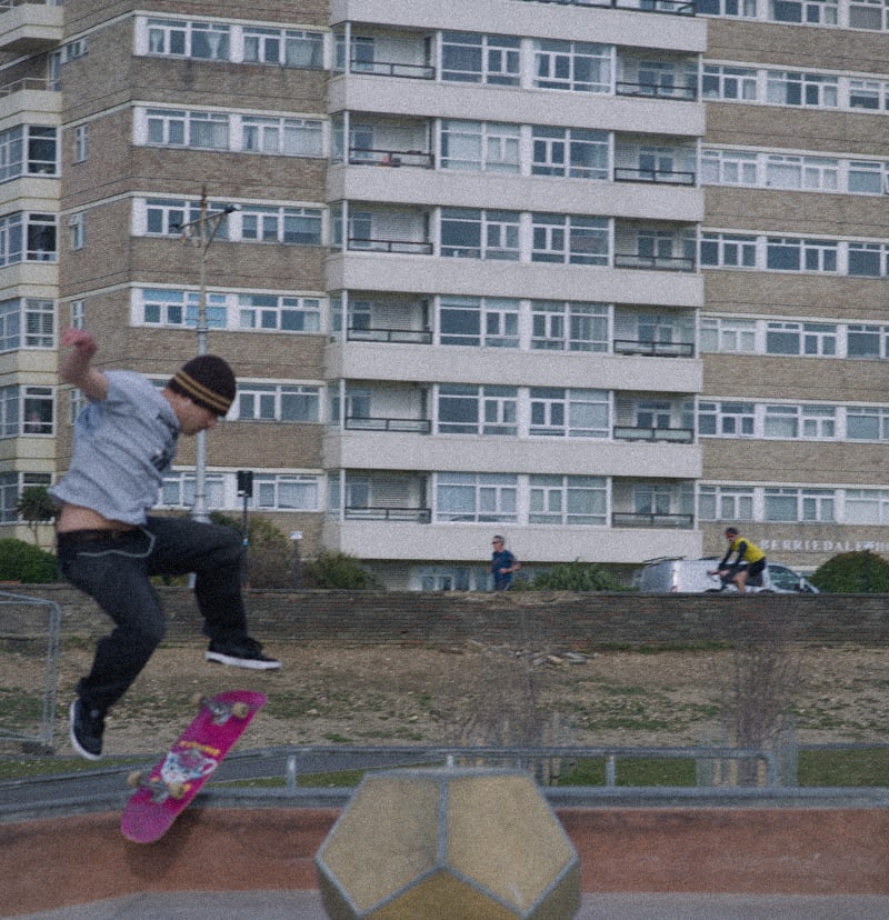 Hove Beach Park Skateboard session
