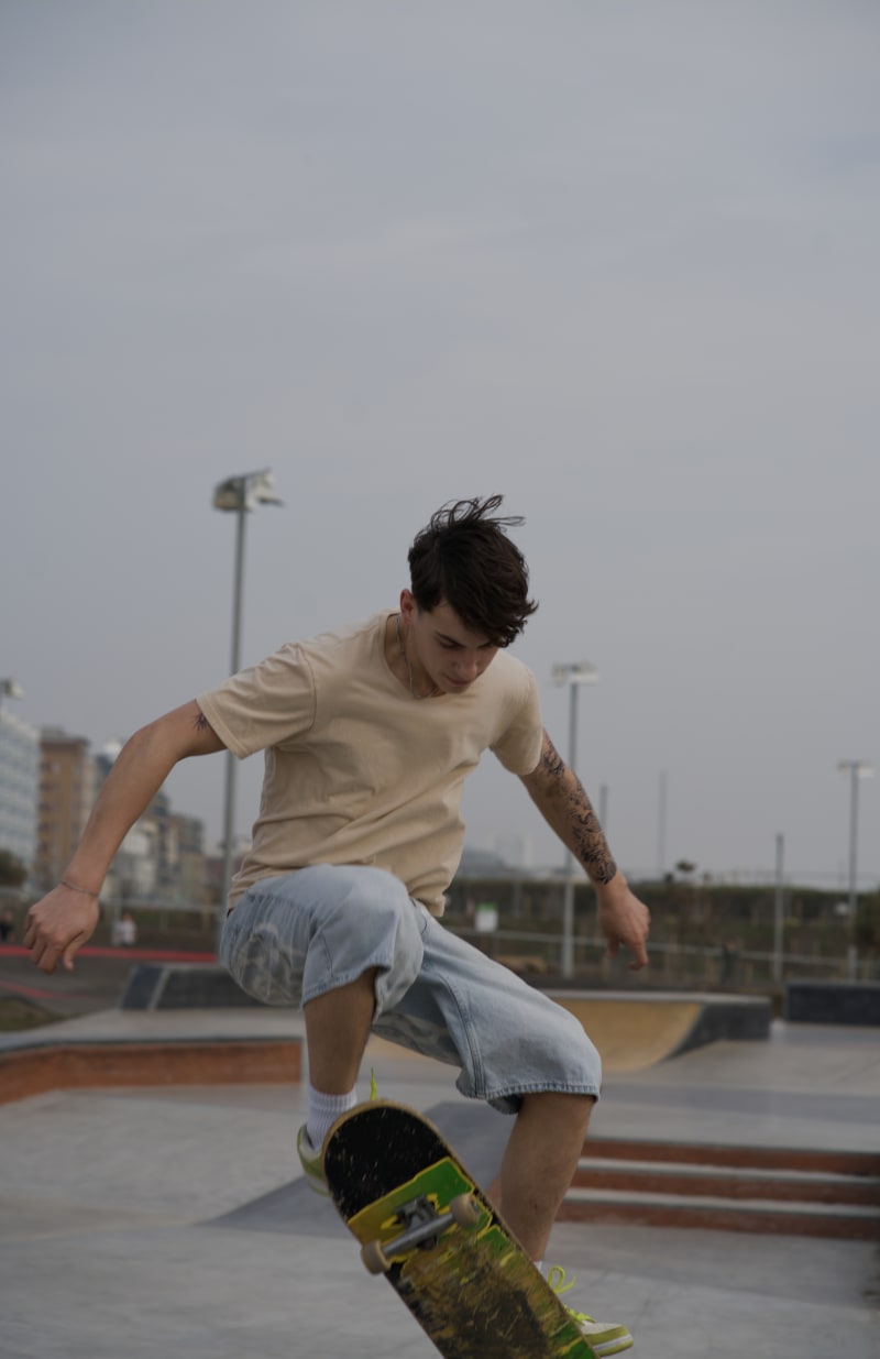 Hove Beach Park Skateboard session