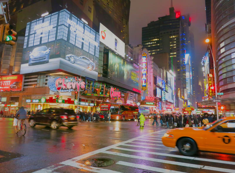 Times Square News Year New York