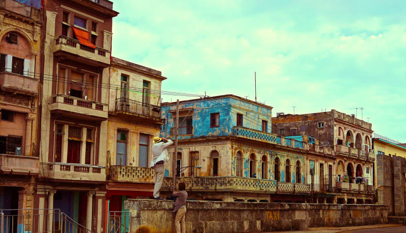 Remembering the past in Havana in Cuba