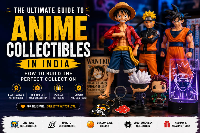 The Ultimate Guide to Anime Collectibles in India