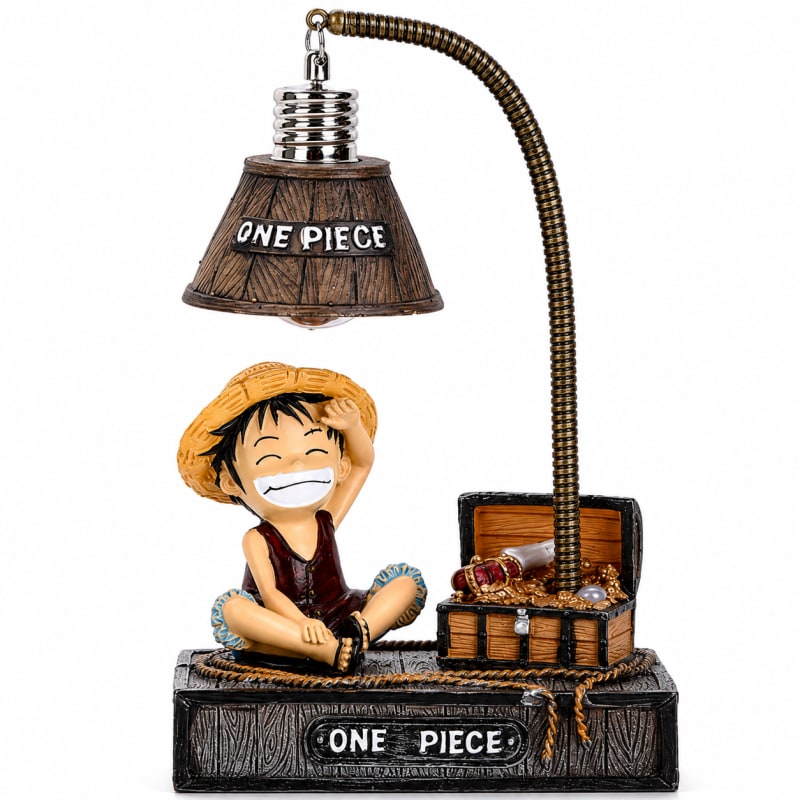 One Piece Luffy Treasure Lamp – Anime LED Night Light for Bedroom & Desk