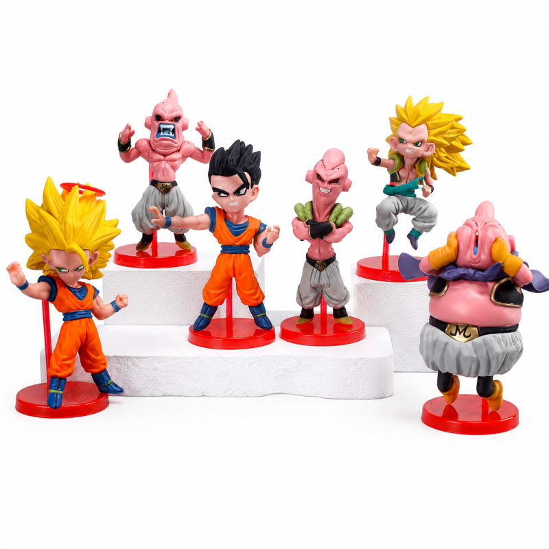 Dragon Ball Z Character Figure Set (6 Pieces) – DBZ Anime Collectibles