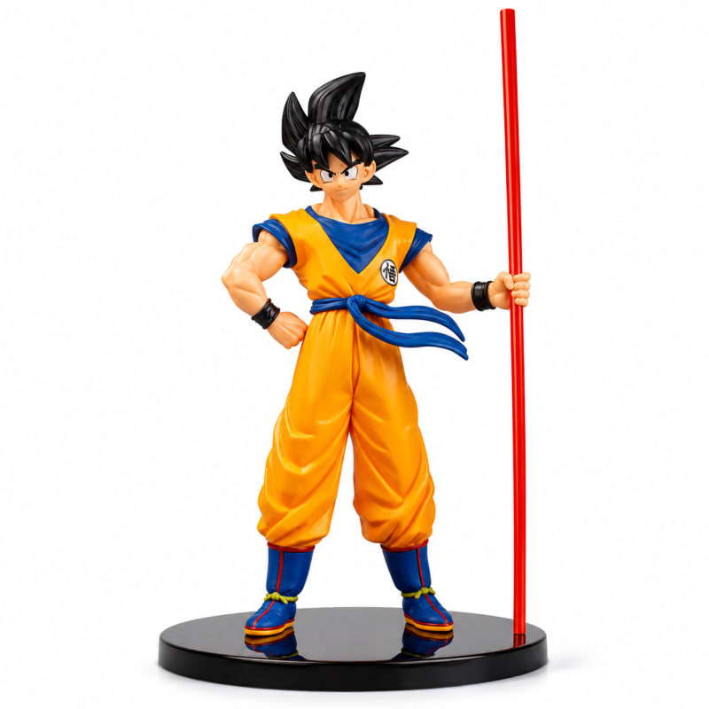 Goku with Stick Action Figure – Dragon Ball Z Anime Collectible