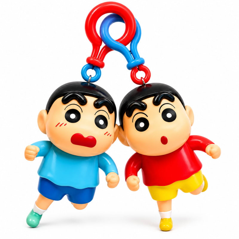 Climbing Shinchan Wind-Up Toy – Cartoon Moving Action Figure