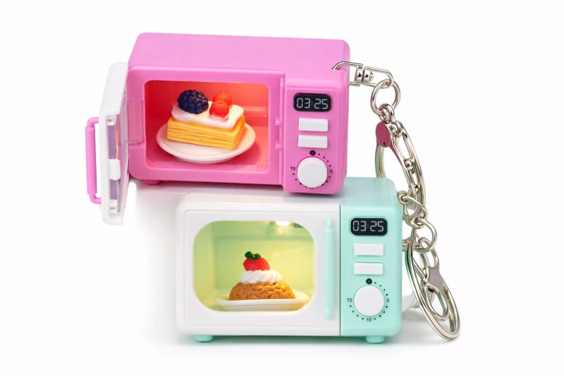 Toy Microwave with Sound & Light – Kids Pretend Play Kitchen Set