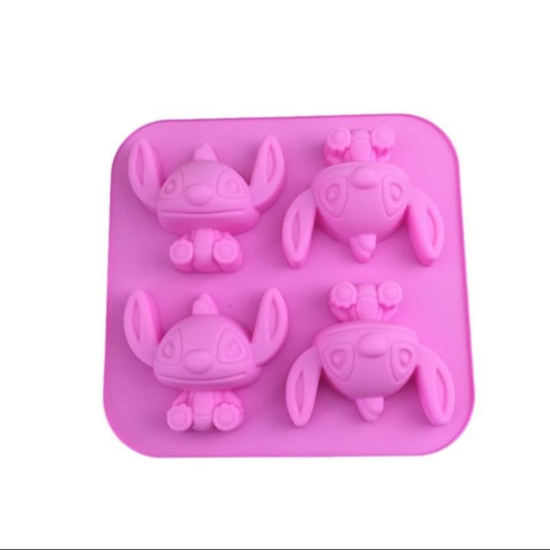Stitch Character Silicone Ice Cube Mould – Cute Ice Tray for Drinks & Parties