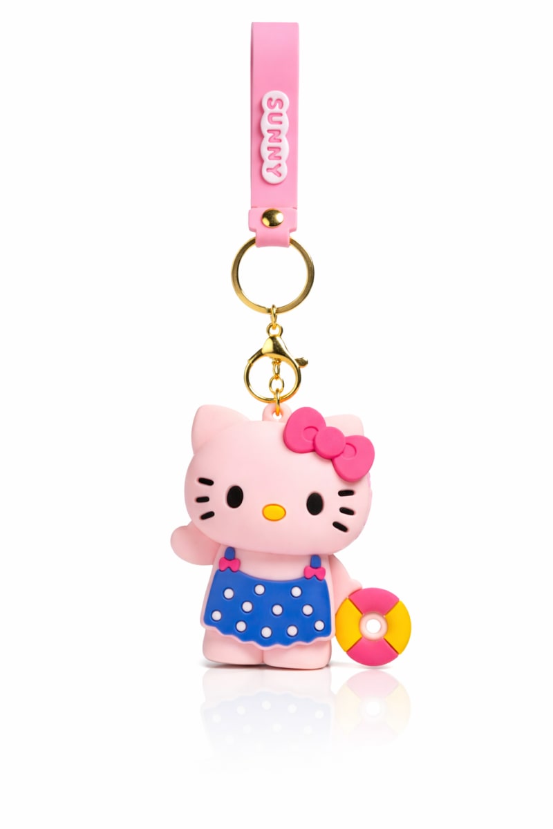 Hello Kitty Silicone Zip Pouch – Cute Portable Coin & Cosmetics Organiser
