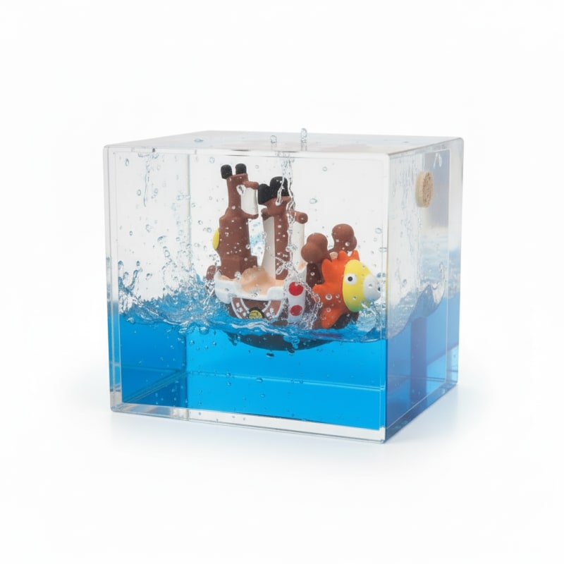 One Piece Thousand Sunny Ship – Collectible LED Décor Display
