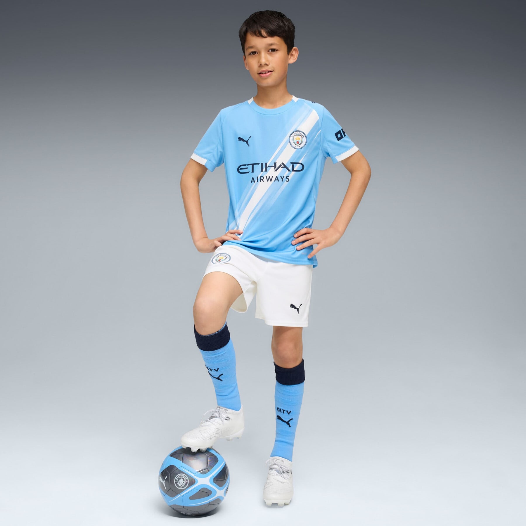 MCFC Shorts Replica Jr 3
