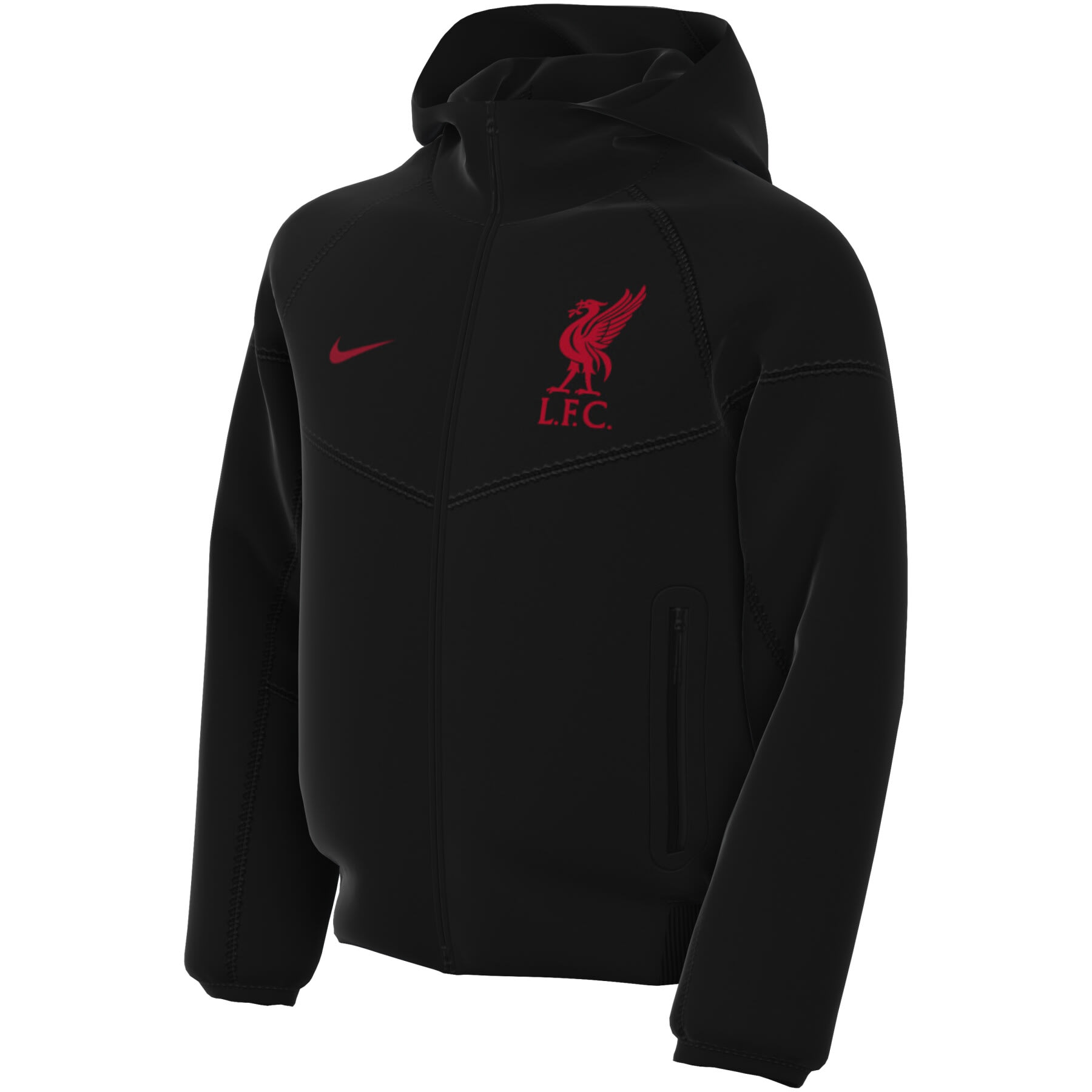 Hooded sweatshirt with zipper Liverpool FC Nike Tech Fleece
