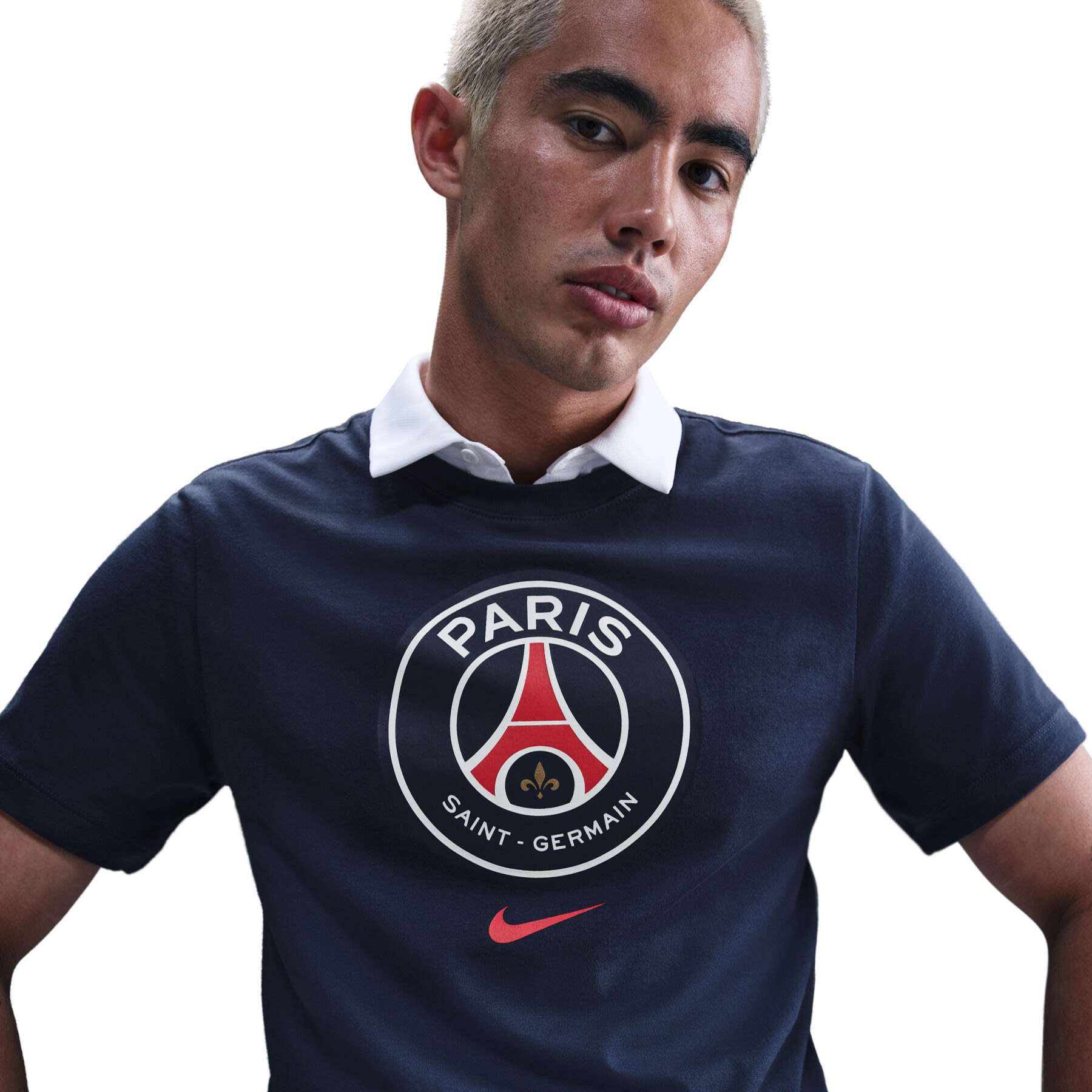 SU25-PSG M NK CREST TEE 1