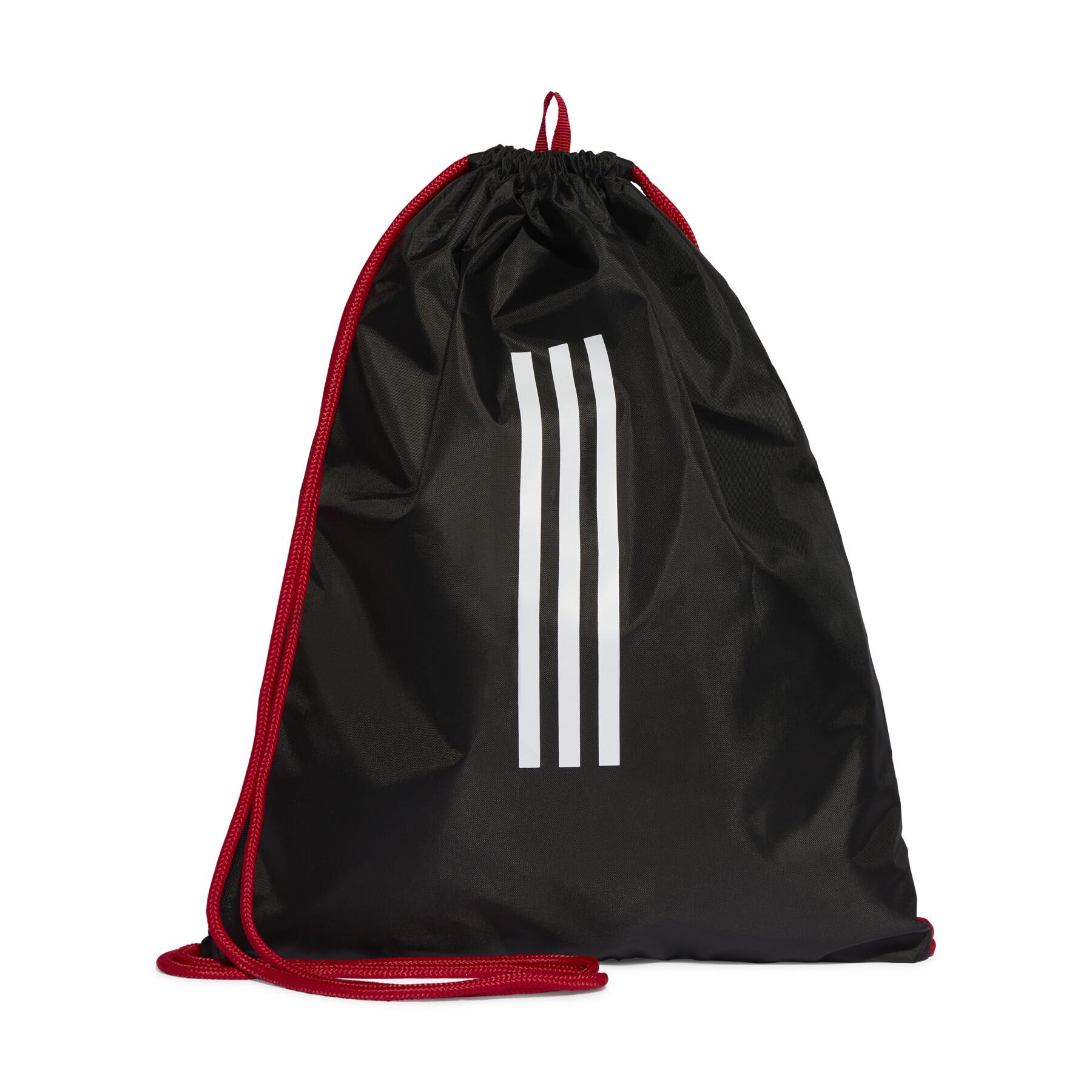 MUFC GYMSACK BLACK/WHITE – alternate