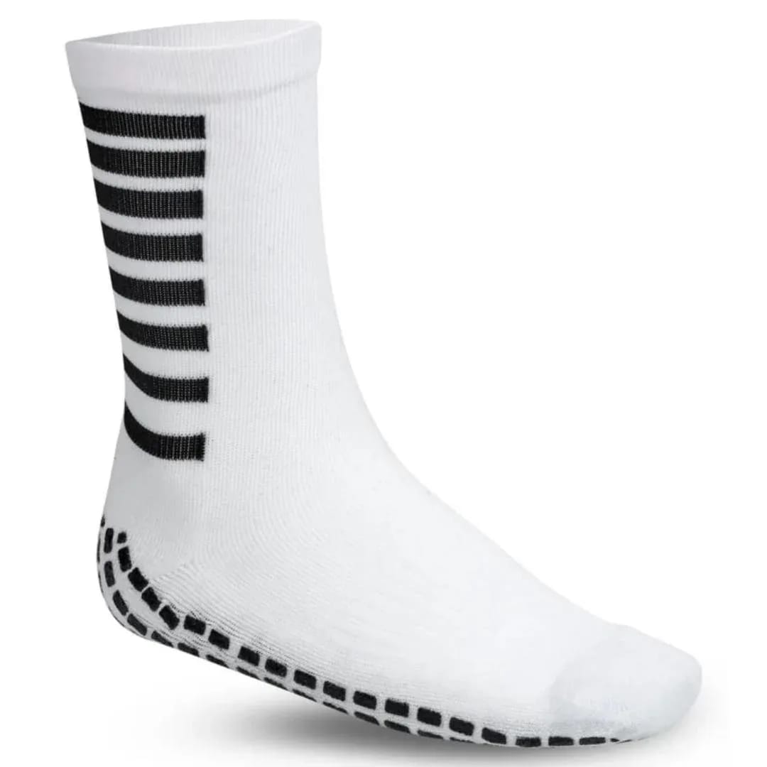 Sport sokkar grip hvítir