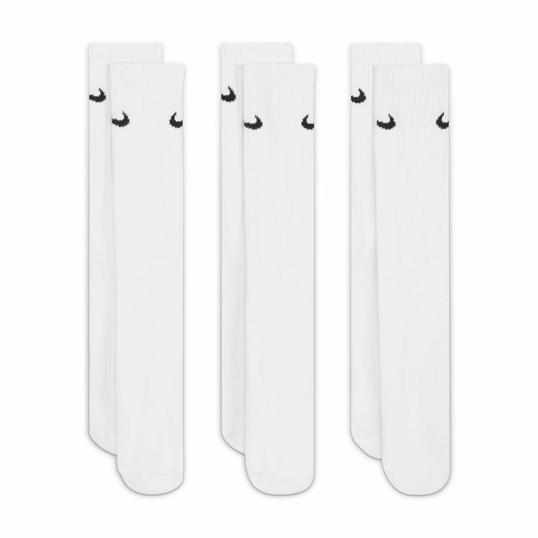 Nike Value Cotton Crew Socks (3 Pair)