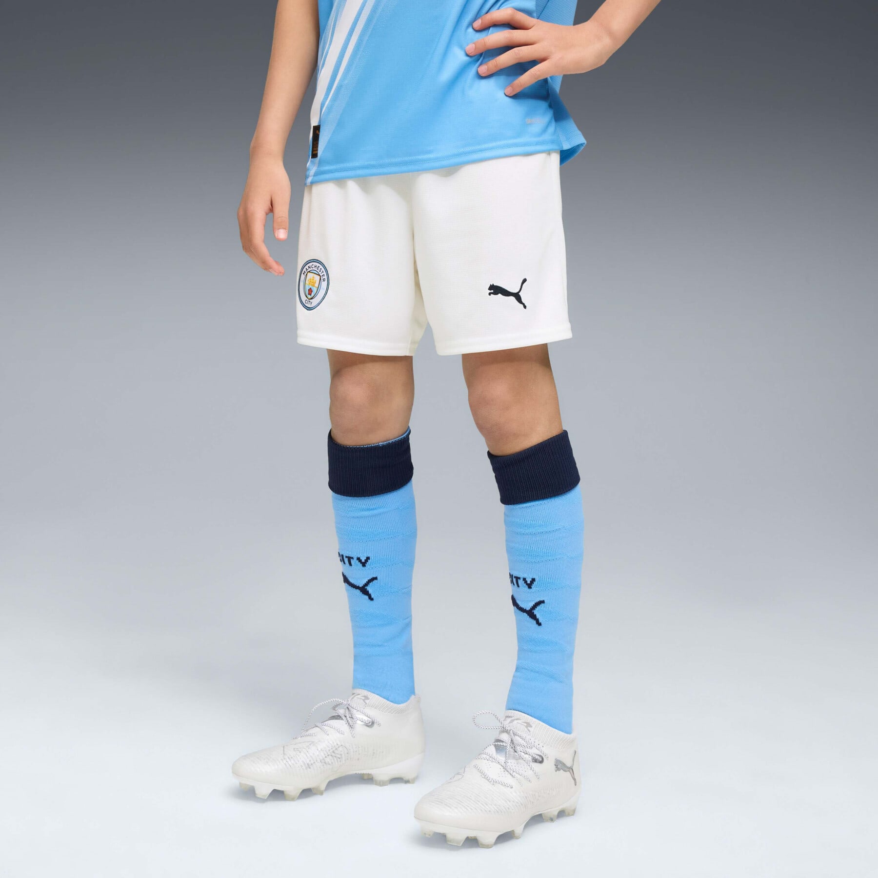 Manchester City Heima Stuttbuxur 2025/2026 Barna 2