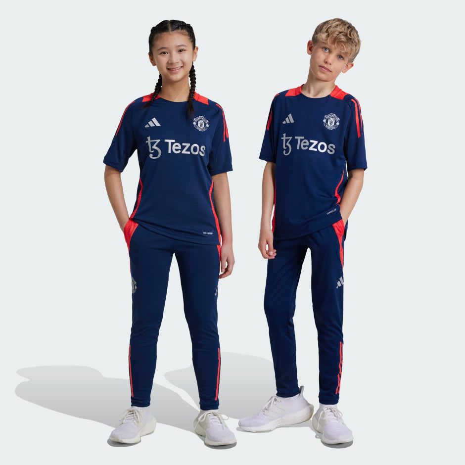 Manchester United Æfingabuxur Barna 1