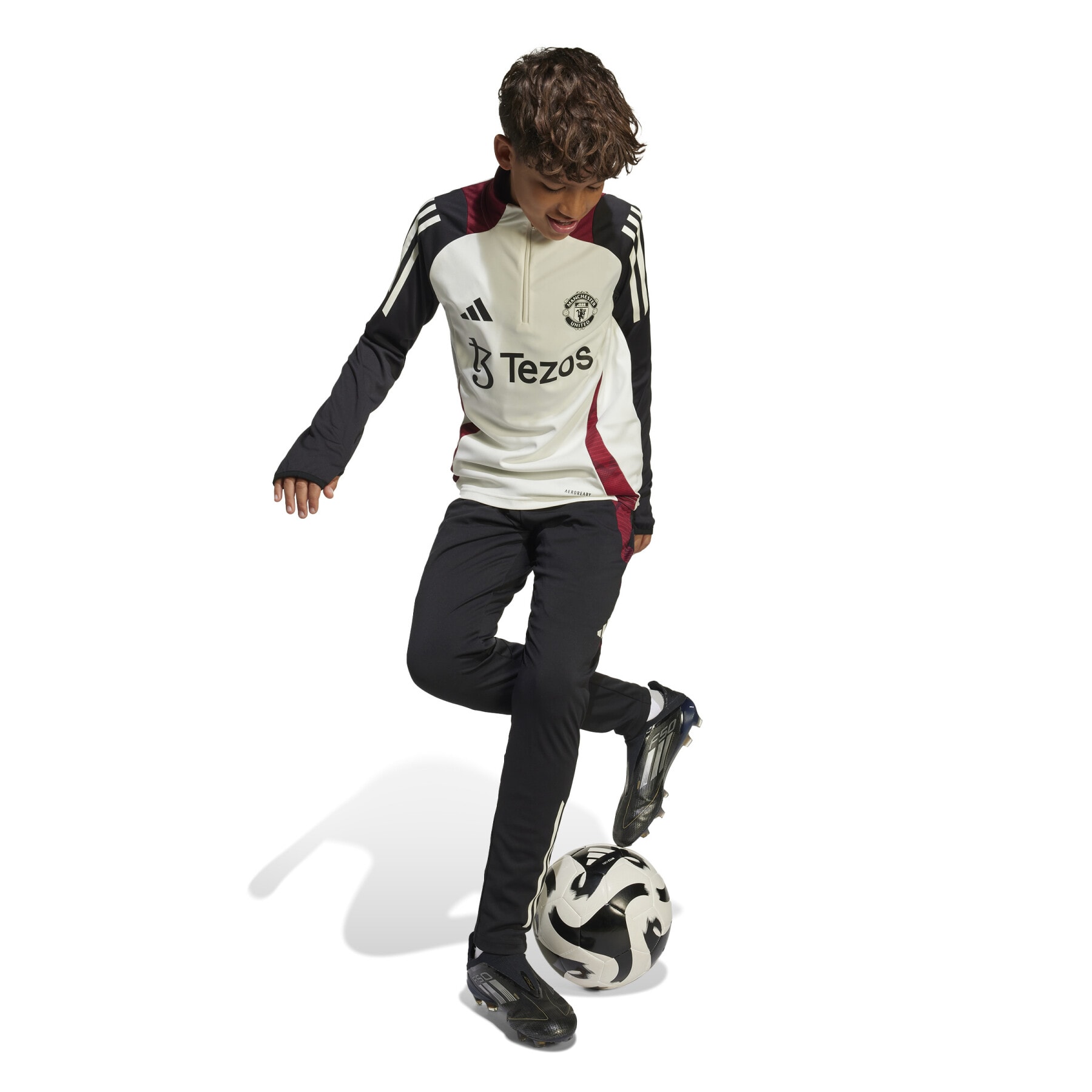 Manchester United Æfingabuxur Barna 4