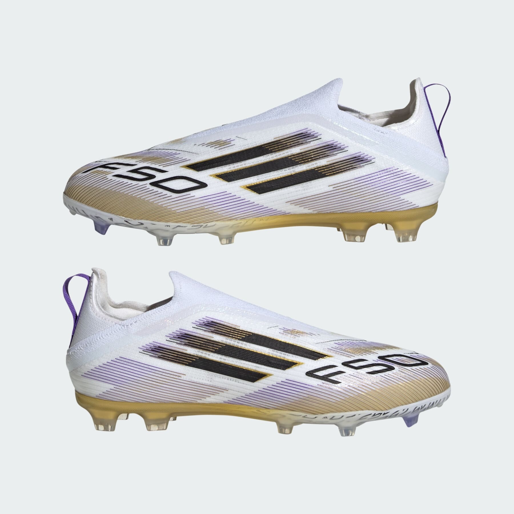 JH7708 F50 ELITE LL FG J FTWWHT/CBLACK/GOLDMT 4
