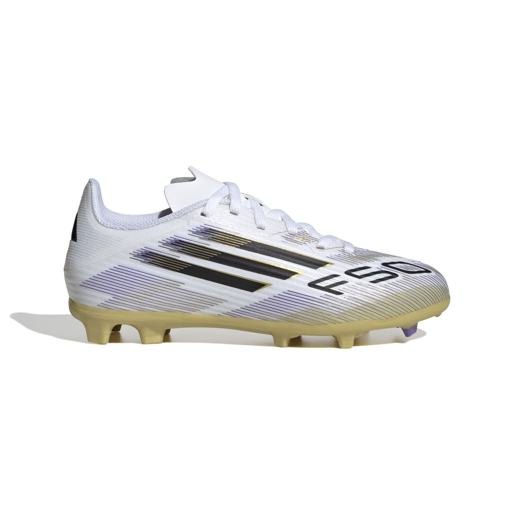 F50 LEAGUE FG/MG J FTWWHT/CBLACK/GOLDMT 1