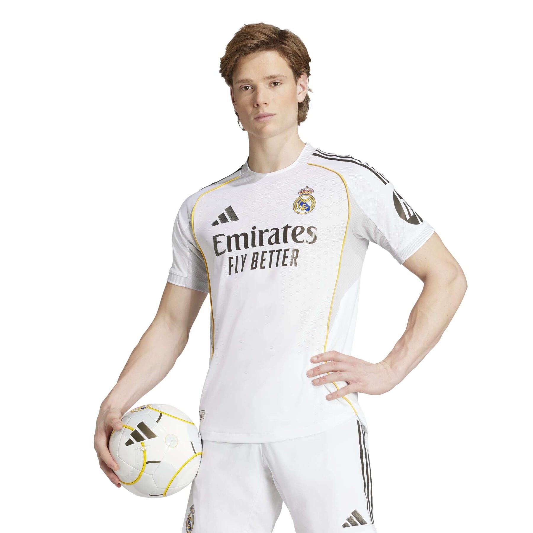 Real Madrid Heima Treyja Authentic 2025/2026 Fullorðins 2