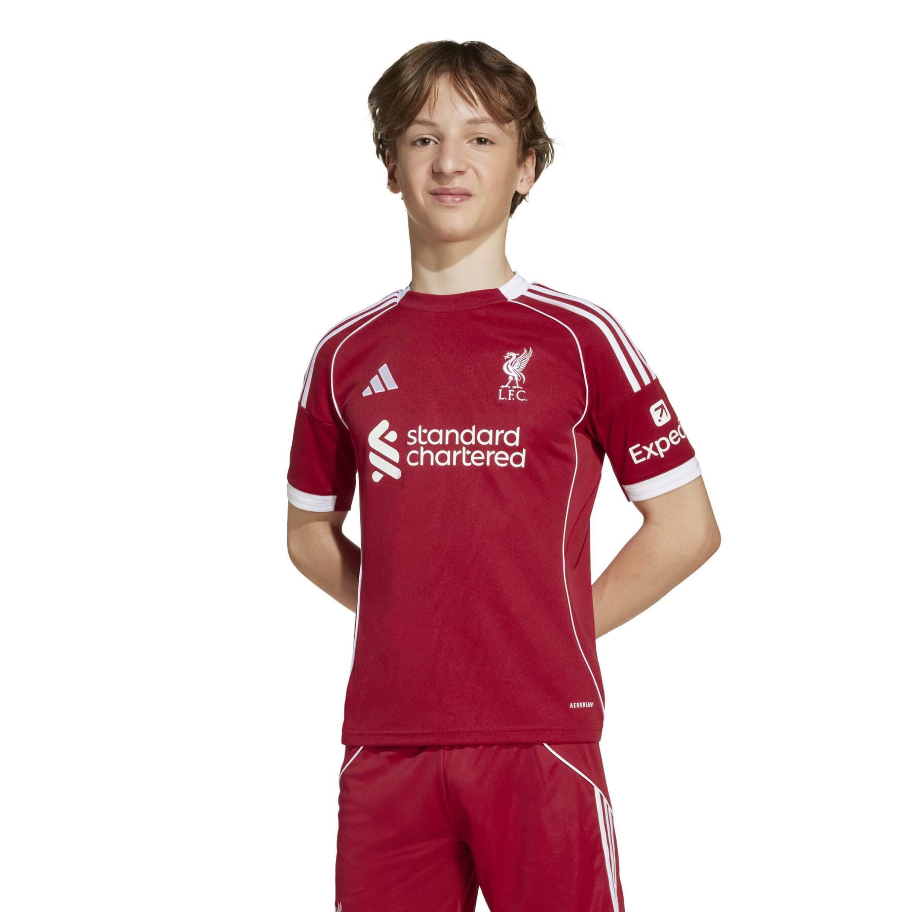 Liverpool Heima Treyja 2025/2026 Barna  3