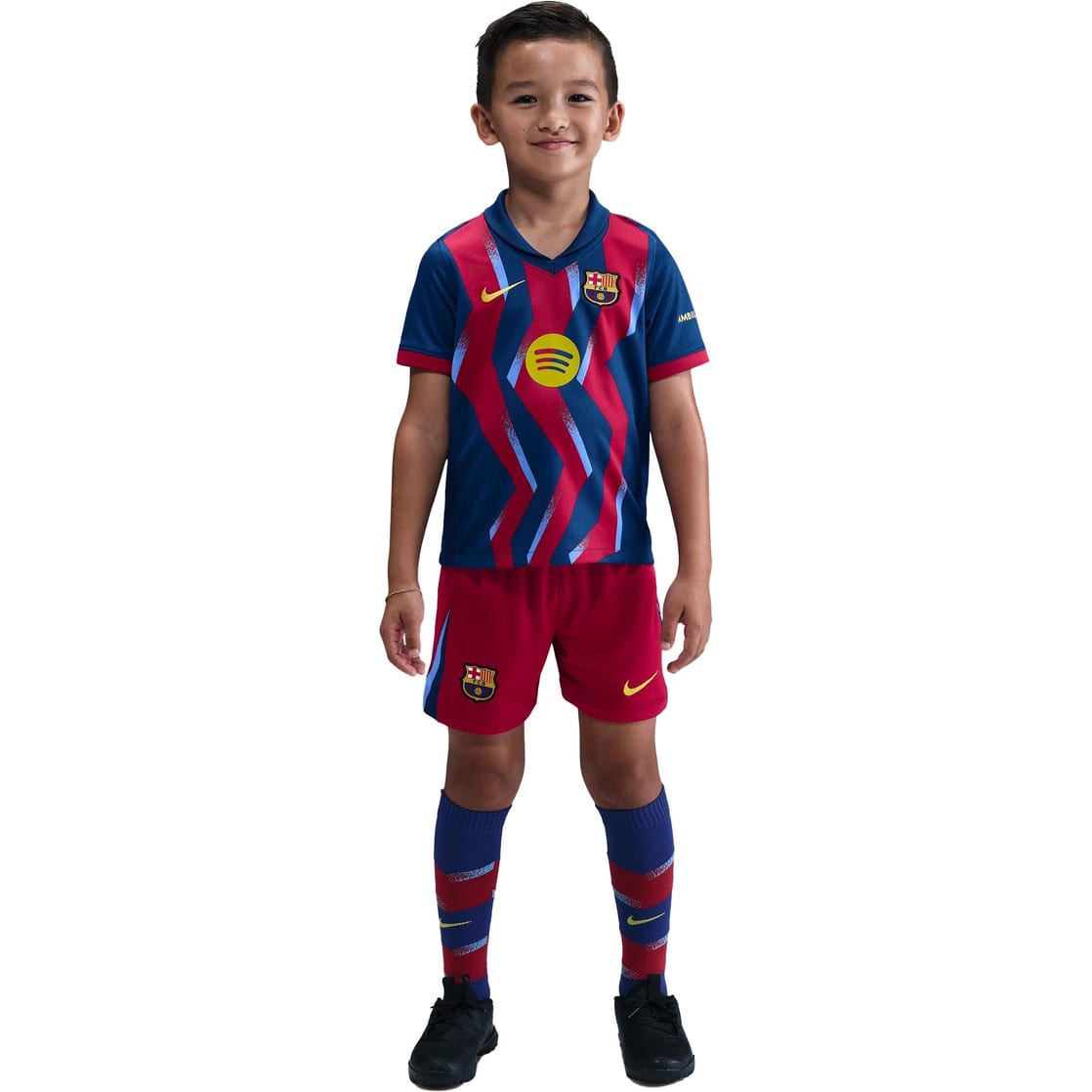 Barcelona Fjórða Treyja 2025/2026 Smábarna 3