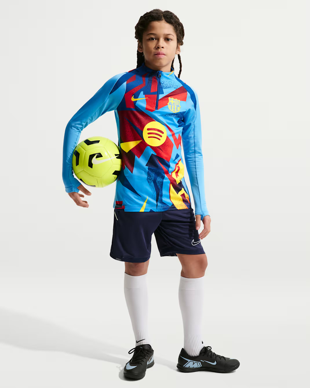 Barcelona Æfingapeysa Barna 3