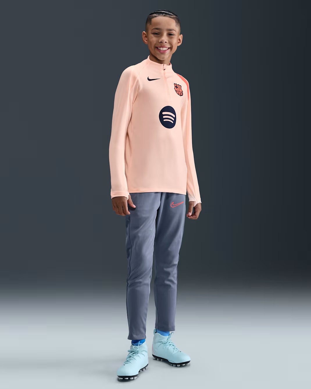 Barcelona Æfingapeysa Barna 3