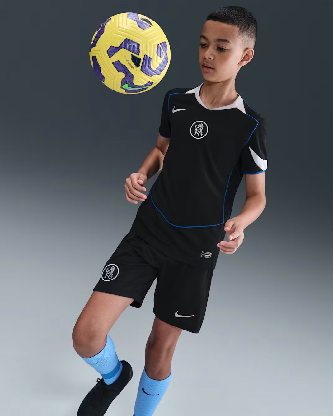 Chelsea Þriðja Treyja 2025/2026 Barna 3