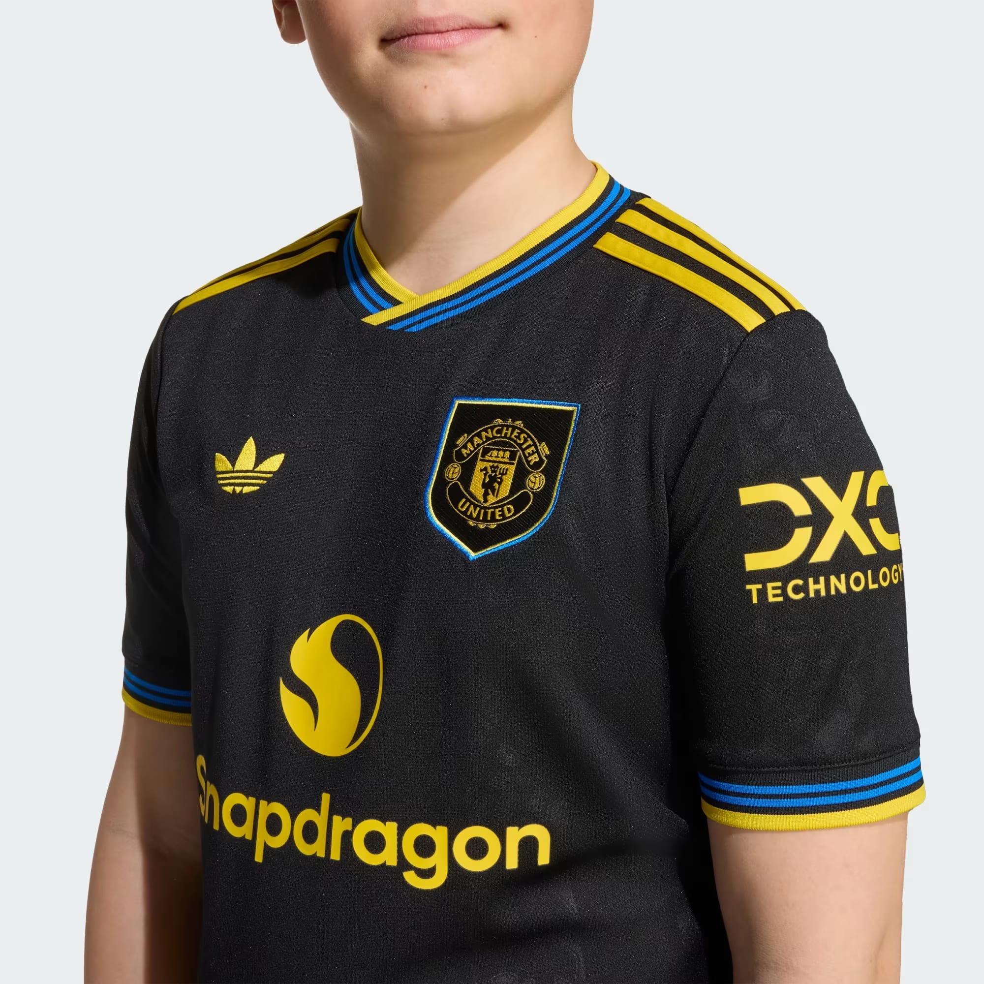 Manchester United Þriðja Treyja 2025/2026 Barna 3