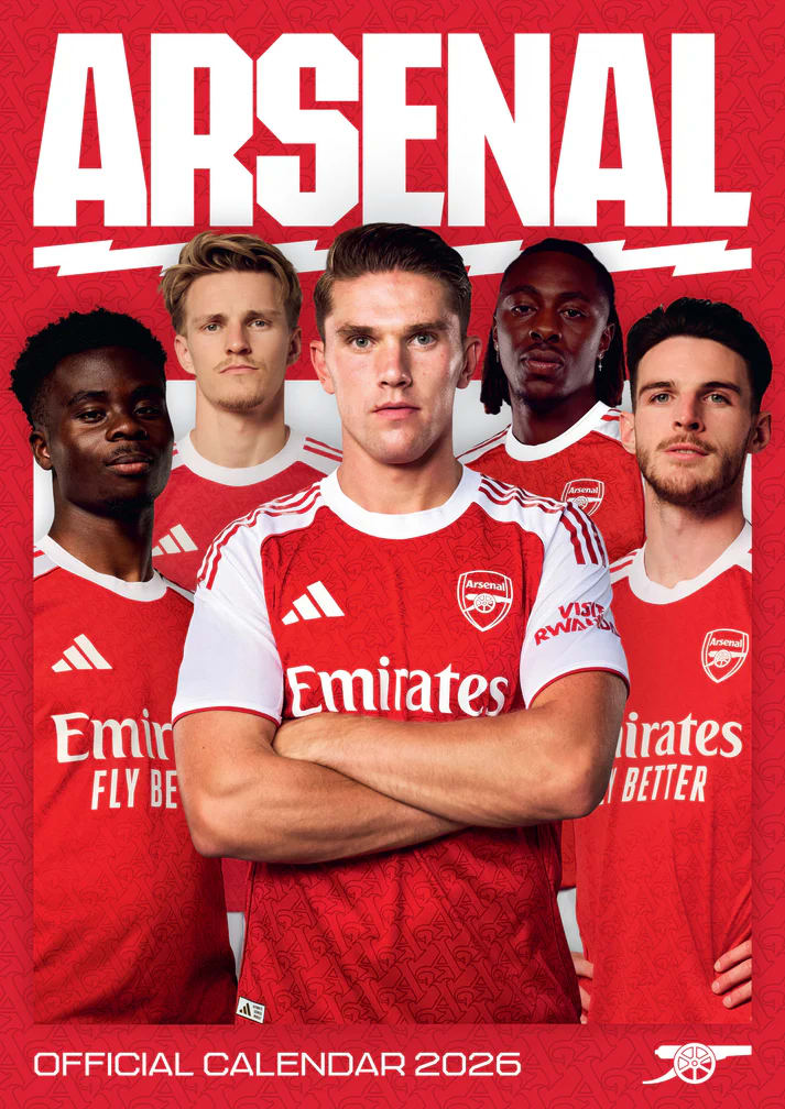 Arsenal 2026 Calendar 1