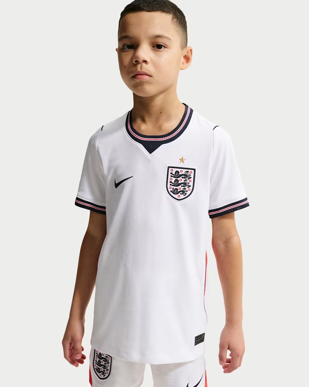 England Heima Treyja 26 Barna 2