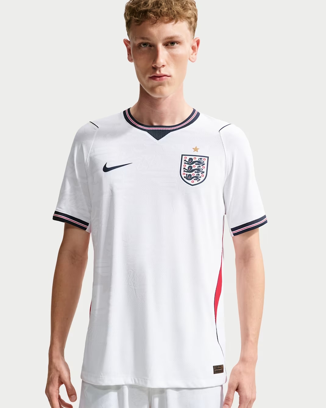 England Heima Treyja 26 Fullorðins Authentic 1