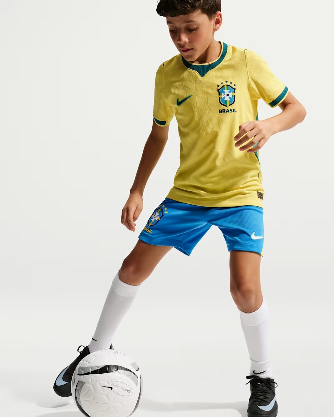 Brasilía Heima Stuttbuxur 26 Barna 3