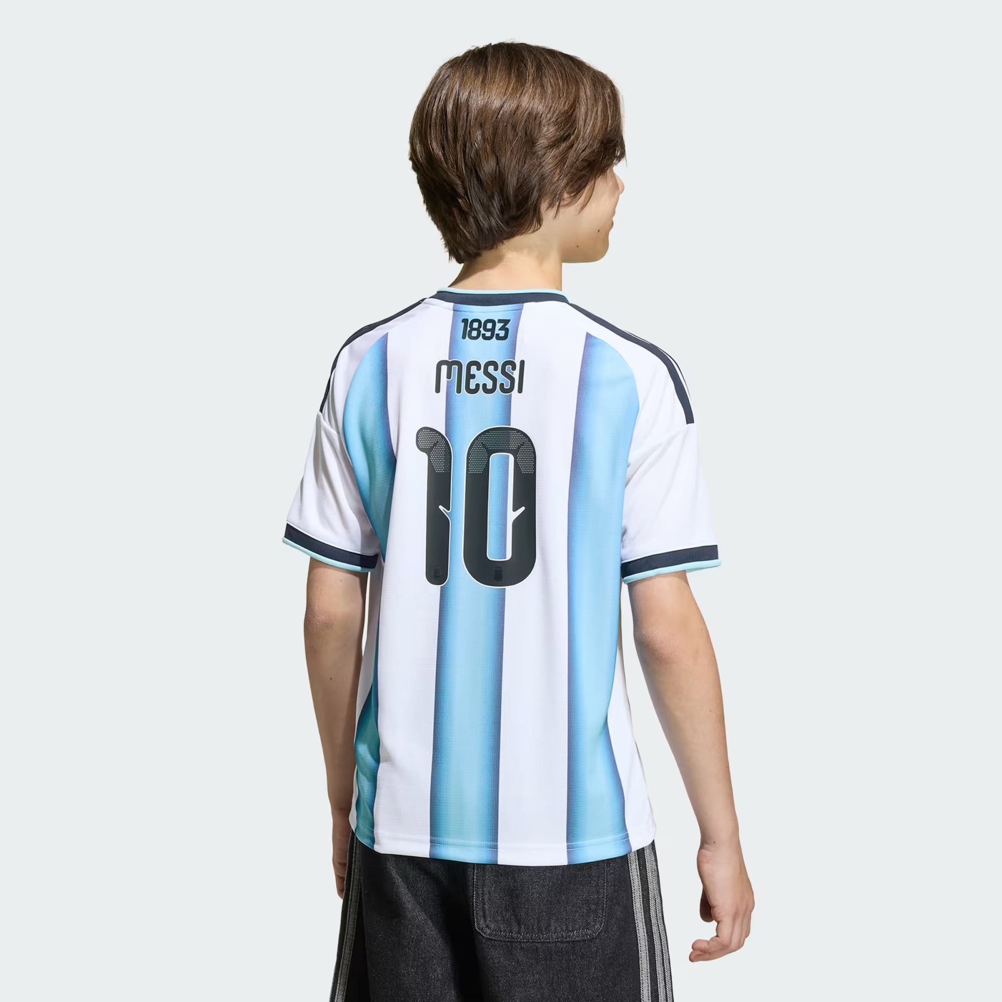 Argentína Heima Treyja 26 Messi Barna 4