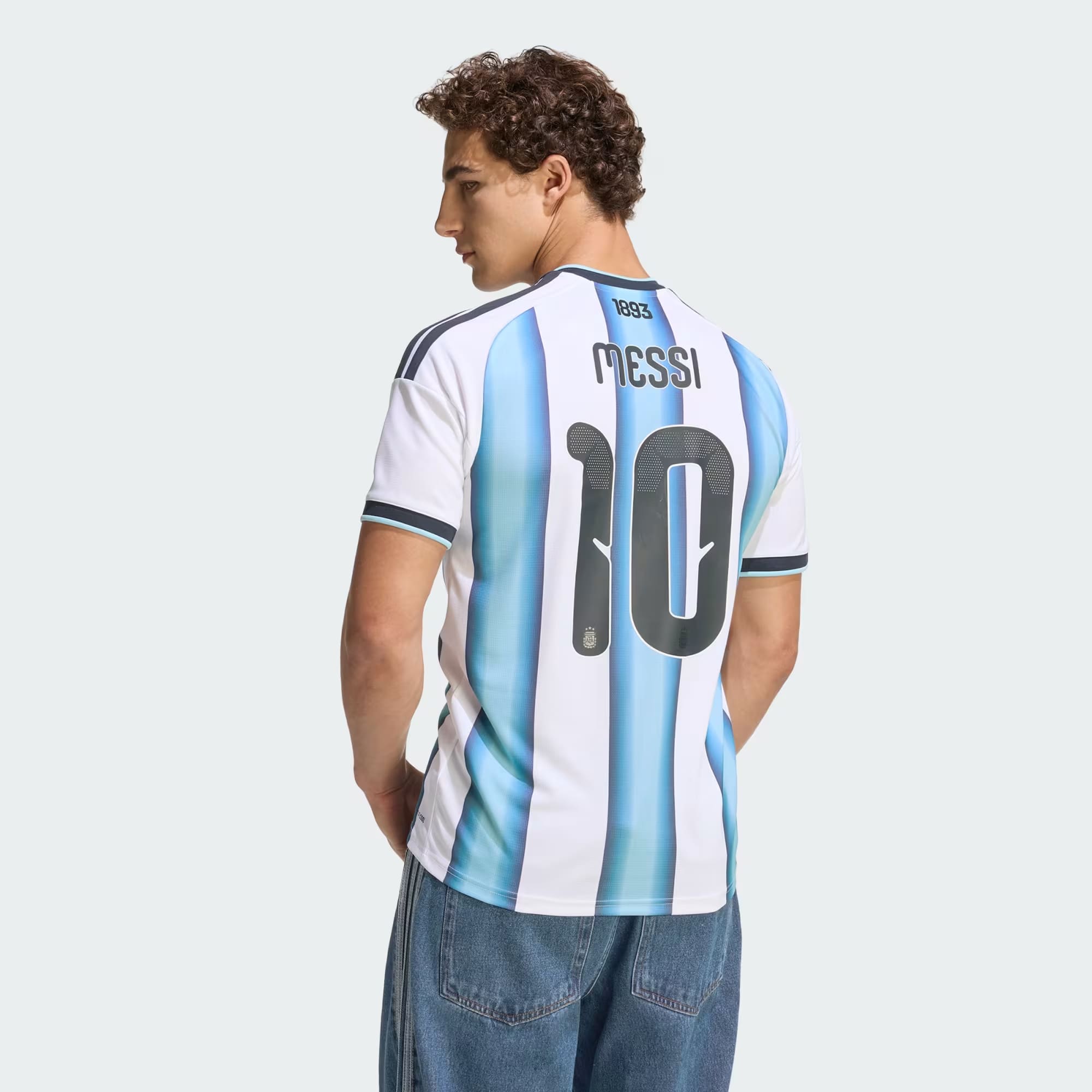 Argentína Heima Treyja 26 Messi Fullorðins 4